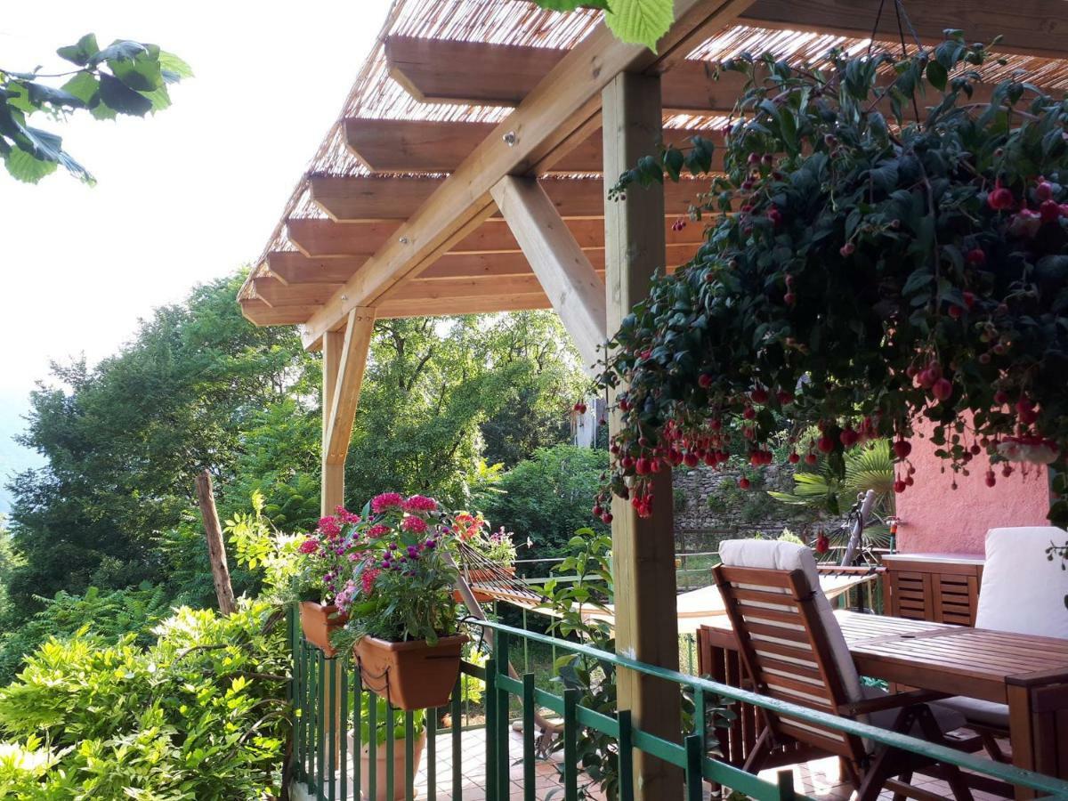 La Casa Rosa Di Segusino With Spa Jacuzzi In Garden Sequsino Exteriör bild