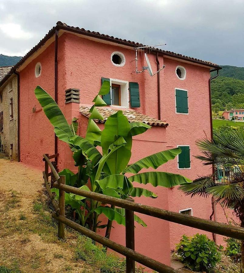 La Casa Rosa Di Segusino With Spa Jacuzzi In Garden Sequsino Exteriör bild